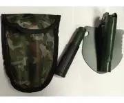 Mini Shovel Hiking Compass Steel Saw Gear Tool Folding Camping Military Survival