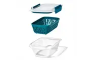 OXO GOOD GRIPS PREP AND GO 400ml CONTAINER WITH COLANDER