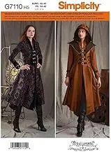 Simplicity 8769 Misses' Sewing Pattern Costume Coats, Size 6-8-10-12-14
