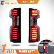 Smoked Tinted Full LED Tail Lights Rear Lamp Assembly For 19-22 Chevy Silverado (for: Chevrolet)