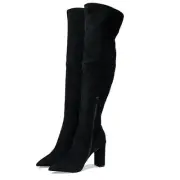 Steve Madden Blyss Women's Boots Pointed Toe Black Suede Size 7.5 NWB