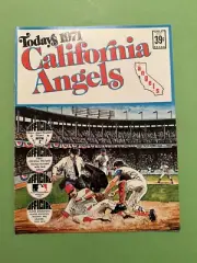 Todays 1971 Dell California Angels unused Book 24 Stamps new old stock unused