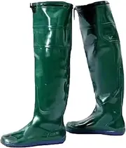 [YQQZFWYH] Rain High Boots Height 55cm Fishing Waders with Tightened Strap Fishing Hunting Waders for Farming Labor Mud Boots