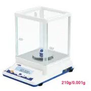 Lab Scale Digital Analytical Balance Jewelry Scale 210g/0.001g Tare Function
