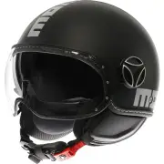 FGTR Evo Mono Matt Black Jet Helmet