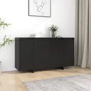 vidaXL Sideboard Black 135x41x75 cm Engineered Wood