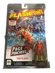 DC Page Punchers The Flash Figure with Comic Flashpoint McFarlane Toys