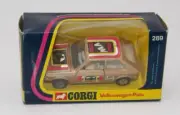 Vintage Corgi Volkswagen Polo Car #4 Boxed #289 NIB 1976