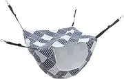 GANAZONO Adjustable Double Layer Cat Hanging Hammock with Straps Soft for Cats Hamsters and Animals Breathable Design for Cozy Sleeping and Playtime