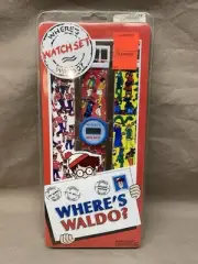 Vintage 1991 Where’s Waldo Watch Set New In Package