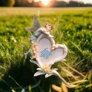 Faerie Glen Retired Longing For You Handcrafted Picture Frame NEW Box 5.5"H