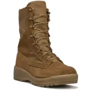 Belleville C390 Men's Hot Weather 8" Coyote Brown Unlined Combat Boots Shoes