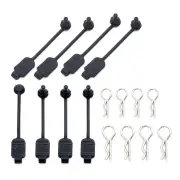 8PCS RC Car Body Clip Rubber Retainer Shell Fixed Buckle Lock 8301 for Arrma Losi ZD Racing 1/8 1/10 1/16 Vehicles Model