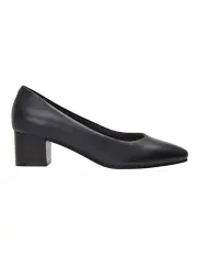 [Easy Steps] Gamma Navy Glove Heeled Shoes