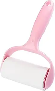 Toddmomy Hair Sticky Roller Adhesive Stickers Fur Remover for Clothes Dust Remover Hair Sticker Roller Rug Cleaners Roller Sticky Roller Carpet Cleaners Lint Roller Lint Hair Remover Pink