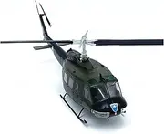 Replica Pre-Build Aircraf 1:48 for Scale UH-1 Huey A Helicopter Die-cast Metal Static Airplane Military Display Model Hobby Collection Or Gift Collection Gift Display