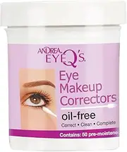 Andrea Eyeq's Oil-free Eye Make-up Correctors Pre-moistened Swabs, 50 Count