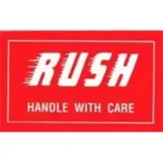 1000 - #DL1200 3x5" Rush Handle with Care Label