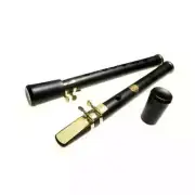 The Maui Xaphoon Pocket Saxophone - Black - with Reed & Mouthpiece Cover