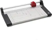 Paper Cutter, Manual Hob Paper Trimmer Cut Scrapbooking, Label and Cardstock Papper Cutter Small Paper Slicer Office Paper Cuter