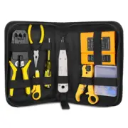 Handskit RJ45 RJ11 RJ12 Network Repairing Plier Tool Kit with Cable Tester W9O2