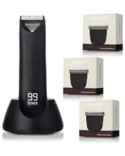 BROCCHI The Cutting Edge USB Waterproof Trimmer + 3 Replaceable Blades
