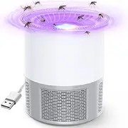 Bug Zapper, Mosquito Killer Lamp, Portable Zappers USB Rechargeable Mosquito Killer Electric Lamp, Indoor Outdoor Use Bug Zapper Powerful Attractant for Backyard Patio Camping