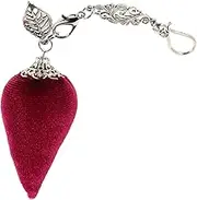 MUELODSIC Elegant Retro Pin Cushion Pendant for Craft Enthusiasts Unique Sewing Charm Durable Cloth Design Chic DIY Accessory for Cross Stitch Sewing Projects