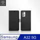 Metal-Slim Samsung Galaxy A32 5G 高仿小牛皮磁吸多工卡匣TPU皮套