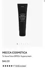 Mecca To Save Face Sunscreen 75ml Spf50+ Current Stock