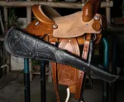 Leather scabbard lever action for henry rifle marlin, Winchester 1873, Rossi 92