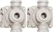 Air Brake Quick Release Valve Replacement for Bendix 229859 Midland KN32005 Haldex 229859X, 2 Pack