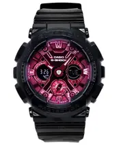 Casio G-SHOCK Digital Alarm Timer Stopwatch GMA-S120RB-1A Womens Ladies Watch