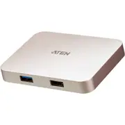 Aten USB-C Ultra Mini Dock with Power Pass-through