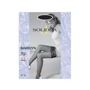 Solidea Marilyn 70 Den Sheer Sheer Hold Ups 12 15mmHg 3ML Camel