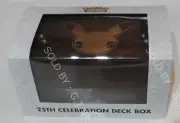 ULTRA PRO DECK BOX - POKEMON 25th ANNIVERSARY - LIMITED EDITION - FREE UK P&P