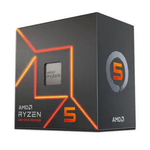 AMD Ryzen 5-7600 3.8GHz 6核心 中央處理器