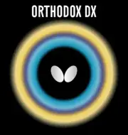 Butterfly Orthodox DX Table Tennis Rubber No Sponge