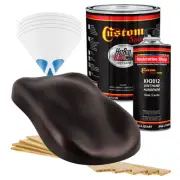 HOT ROD FLATZ Molten Red Metallic Gallon Kit URETHANE Flat Auto Car Paint Kit