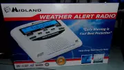Midland WR-120EZ Weather Alert Radio with Battery Back Up, your area only NEW