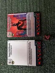 Dice Masters Terry McGuinness Alt Promo WizKids DC Comics Card Set of 2 w/ Die