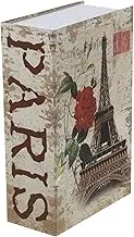Decorative Book Safe with Compartment Secret Lock for Valuables Chic Design for Home Office Hotel and Travel Use Reliable Security