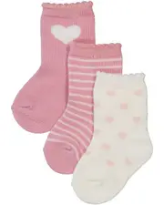 Baby Crew Socks. 3 Pack