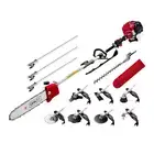 65Cc Pole Chainsaw Hedge Trimmer Brush Cutter Whipper Snipper Tool