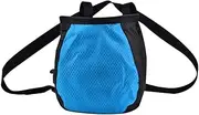 Climber Chalk Bag, Powder Bag Dirt-Proof Ployester Rock Climbing Bag, Body Building Gym Use for Mountain Climbing Lovers(Blue)
