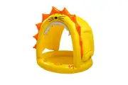 Airtime 110x100cm Lion Paddling Pool w/Canopy Outdoor Fun Kids Toy Yellow/Orange