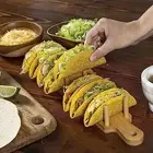 Burrito Tray Rack Taco Holder Taco Holder Stand for 8 Tacos Rolls Tray Home
