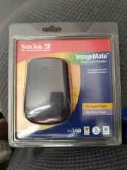Sandisk Image Mate Dual Card Reader Compact Flash/ Memory smart media SDDR-77-07
