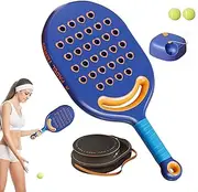 Tennis Trainer Rebounder | Tennis Practice Solo Trainer Rebounder with String,Portable Tennis Training Kit with Long Elastic Rope for Adults, Beginners