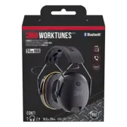 3M Bluetooth Earmuffs WorkTunes MP3 Call Connect Wireless Rechargeable Headphone